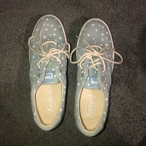 Keds denim star triple ups
